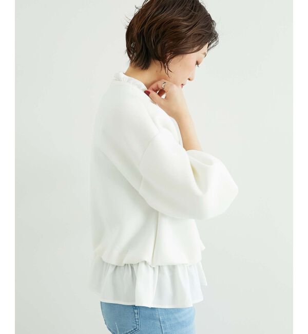 le.coeur blanc「TORRAZZO DONNA 別注2WAYレイヤード」|Tシャツ・カットソー|