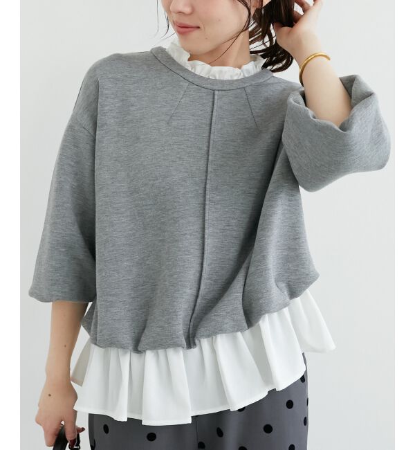 le.coeur blanc「TORRAZZO DONNA 別注2WAYレイヤード」|Tシャツ・カットソー|