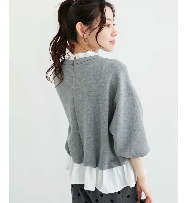 le.coeur blanc「TORRAZZO DONNA 別注2WAYレイヤード」|Tシャツ・カットソー|