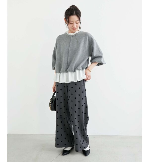 le.coeur blanc「TORRAZZO DONNA 別注2WAYレイヤード」|Tシャツ・カットソー|