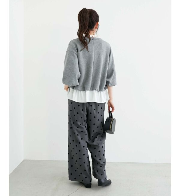 le.coeur blanc「TORRAZZO DONNA 別注2WAYレイヤード」|Tシャツ・カットソー|