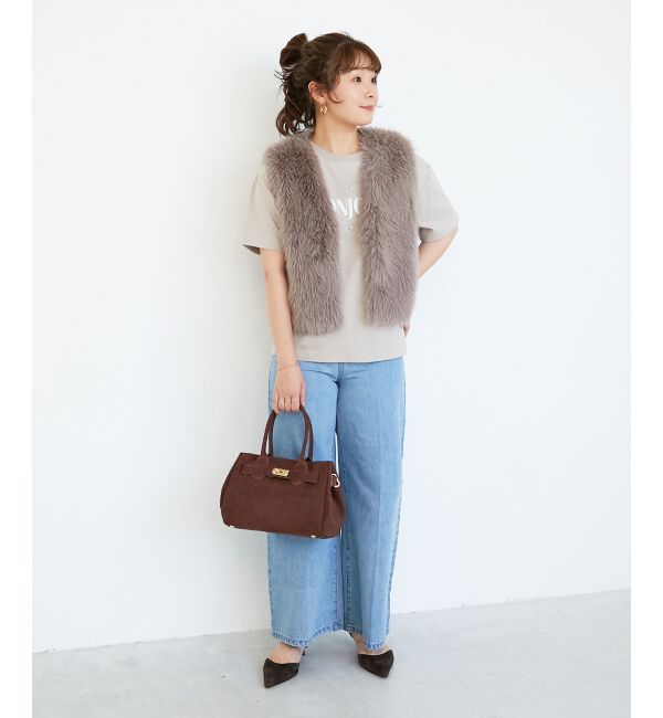  「《手洗い可能》パールロゴTシャツ」|Tシャツ・カットソー|