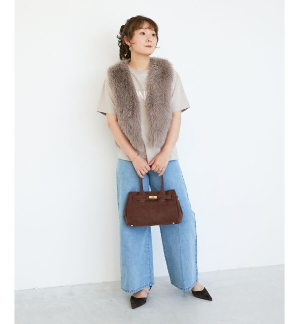  「《手洗い可能》パールロゴTシャツ」|Tシャツ・カットソー|