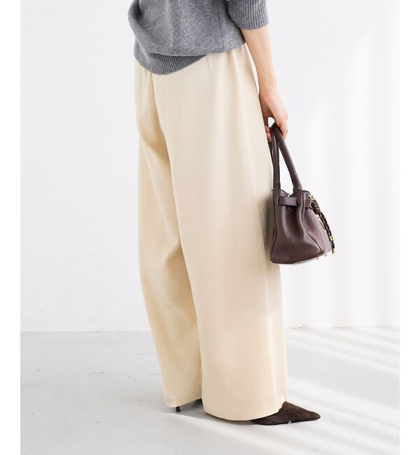  「《WEB限定アイテム》スムースニットイージーパンツ」|その他|