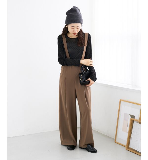  「シアーラメフロッキードットプルオーバー」|Tシャツ・カットソー|