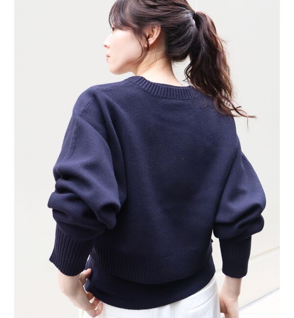  「3WAYレイヤードクルーニット」|ニット・セーター|