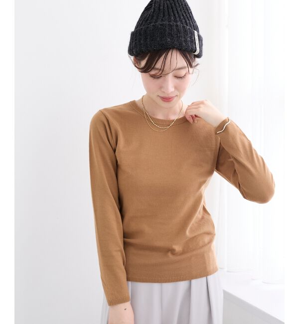  「3WAYレイヤードクルーニット」|ニット・セーター|