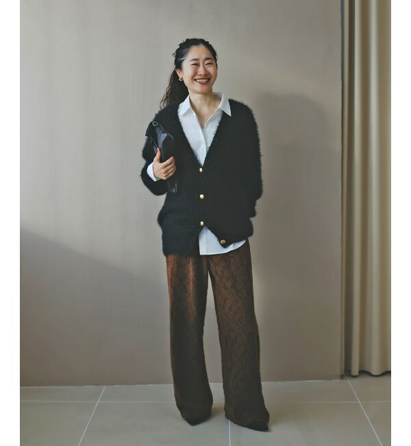  「《WEB限定アイテム》起毛レースイージーパンツ」|その他|