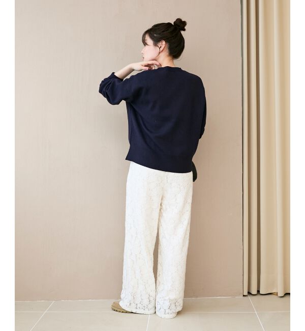  「《WEB限定アイテム》起毛レースイージーパンツ」|その他|