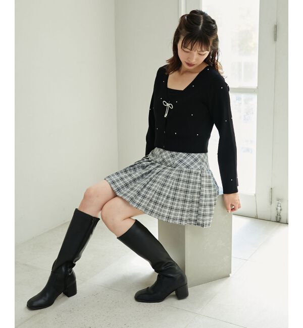 MAJESTICLEGON「チェックプリーツスカパン」|その他|