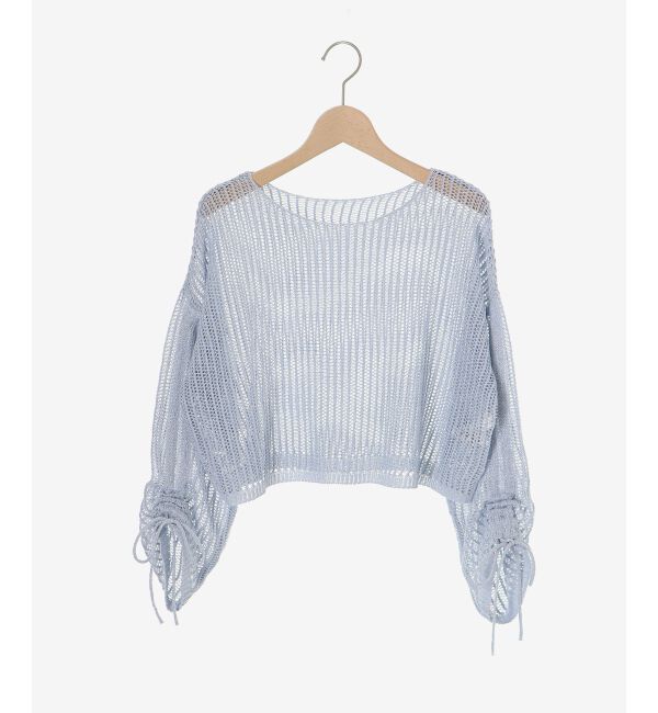  「キラキラメッシュニット」|ニット・セーター|
