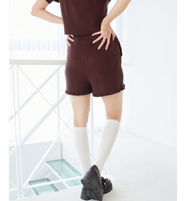  「ミニケーブルショートパンツ」|その他|