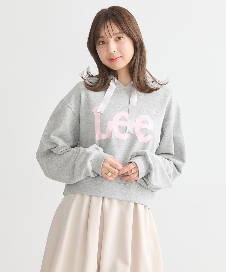 earth music&ecology「Lee&times;e.m.a.eショート丈パーカー」|スウェット・ジャージ|