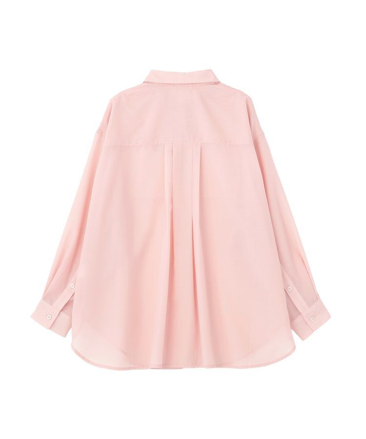 AMERICAN HOLIC「【イージーケア・UVカット】シアーラウンドシャツ」|シャツ・ブラウス|