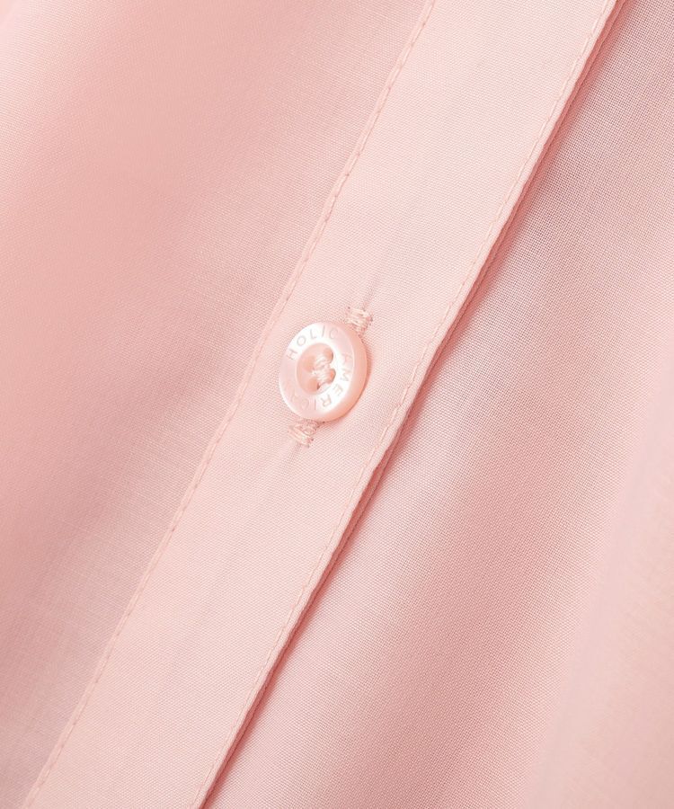 AMERICAN HOLIC「【イージーケア・UVカット】シアーラウンドシャツ」|シャツ・ブラウス|