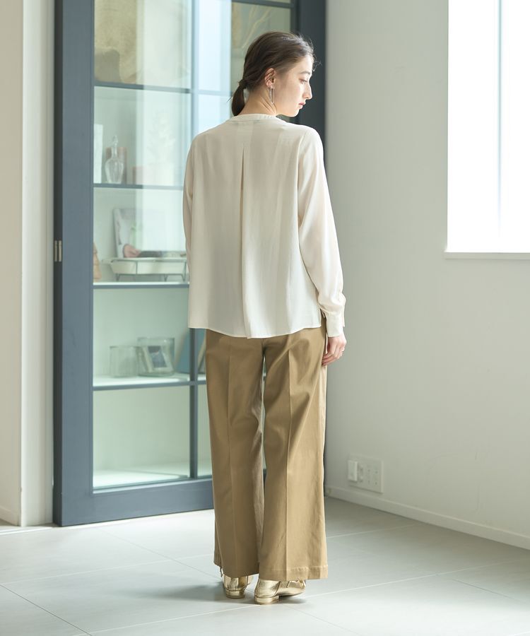 YECCA VECCA「ベルトデザインワイドパンツ」|その他|