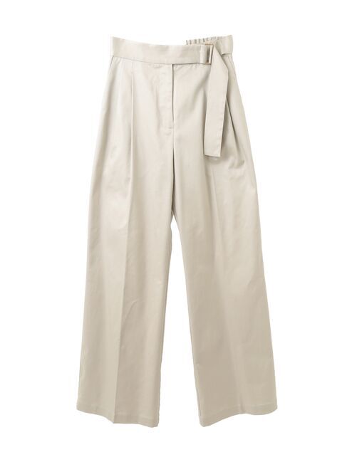 YECCA VECCA「ベルトデザインワイドパンツ」|その他|
