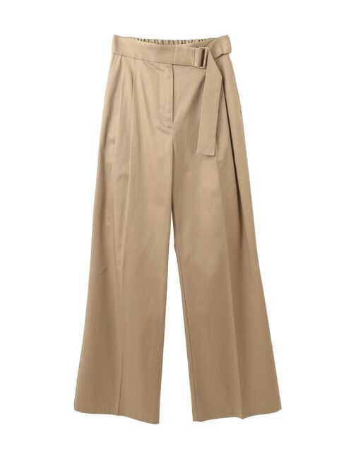YECCA VECCA「ベルトデザインワイドパンツ」|その他|