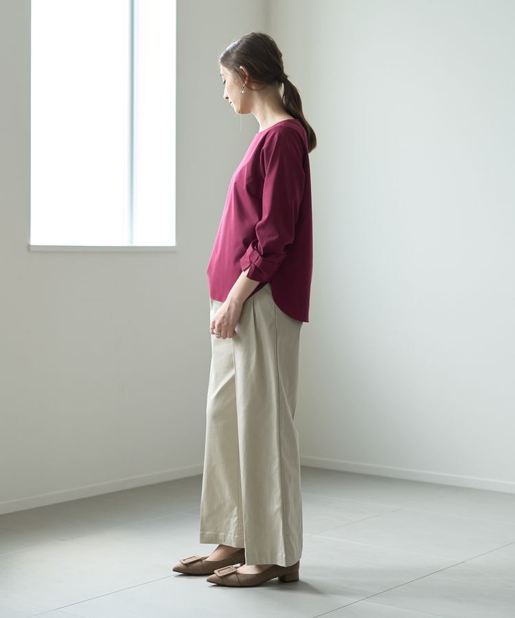 YECCA VECCA「ベルトデザインワイドパンツ」|その他|