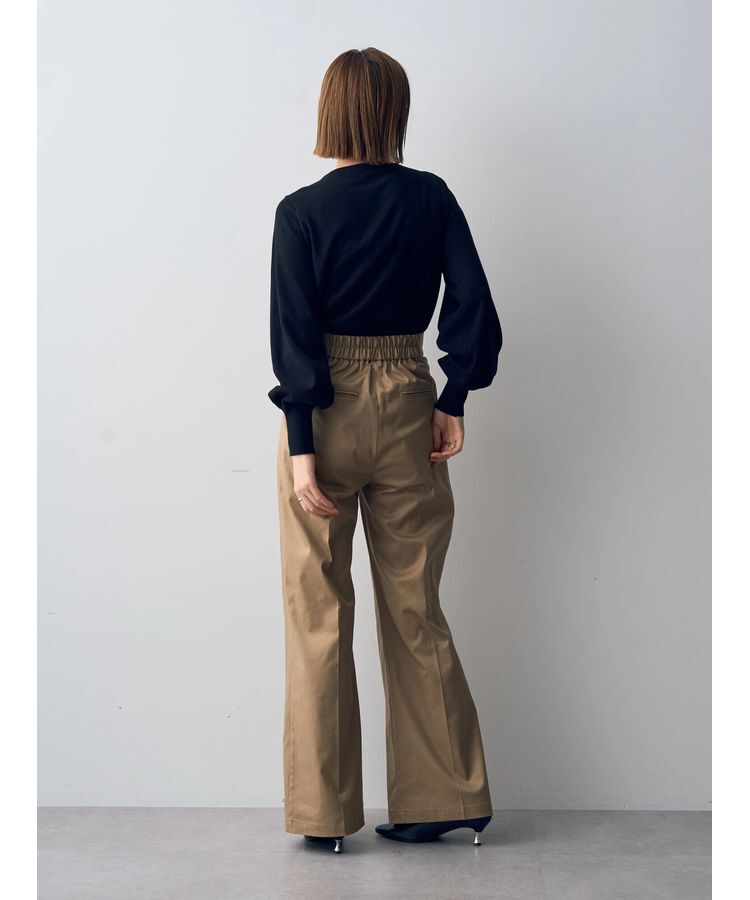 YECCA VECCA「ベルトデザインワイドパンツ」|その他|