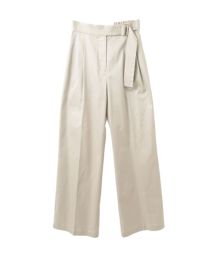 YECCA VECCA「ベルトデザインワイドパンツ」|その他|