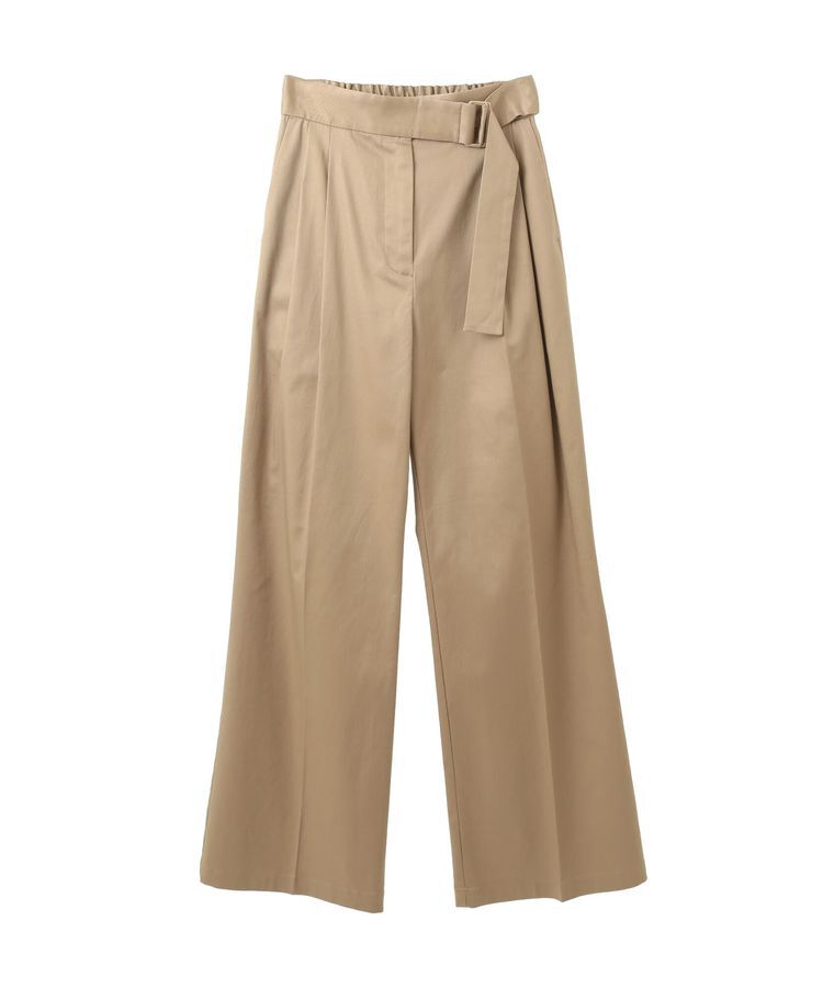 YECCA VECCA「ベルトデザインワイドパンツ」|その他|
