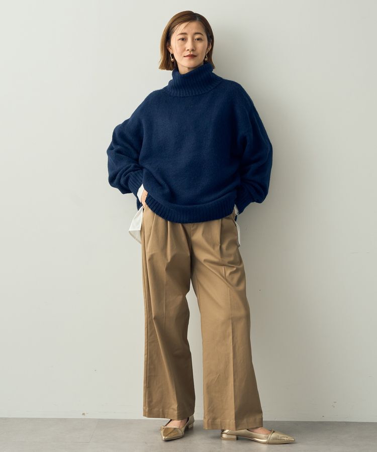 YECCA VECCA「ベルトデザインワイドパンツ」|その他|