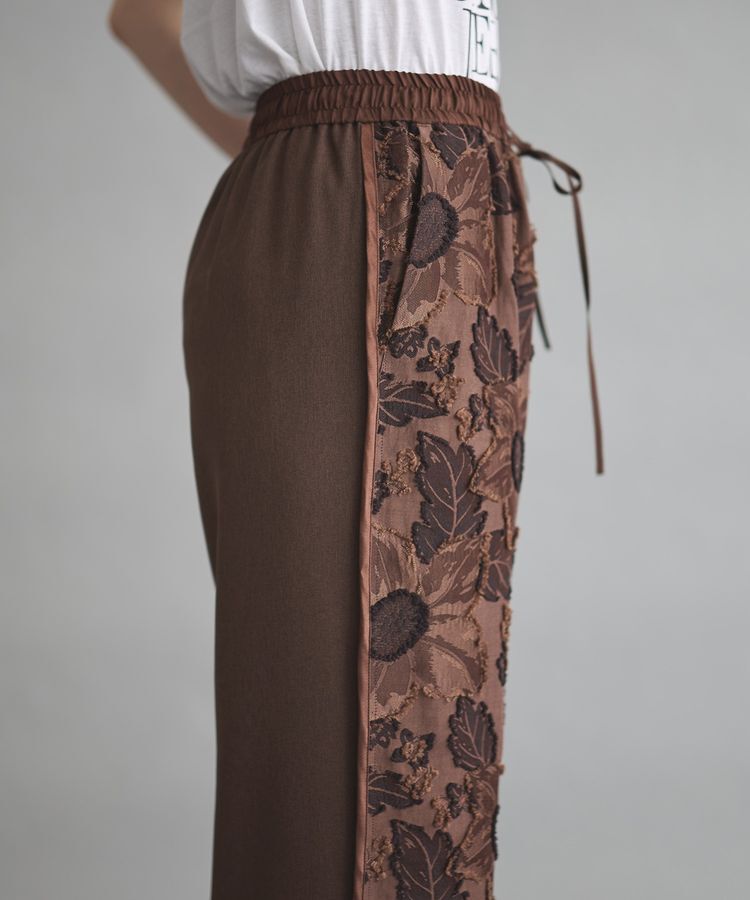 GARAGE OF GOOD CLOTHING「【日本製】異素材切り替えジャガードパンツB」|その他|