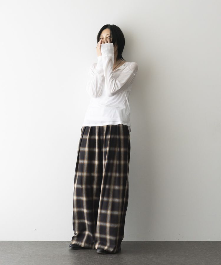 GARAGE OF GOOD CLOTHING「【日本製】シアーヘンリーネックプルオーバー」|Tシャツ・カットソー|