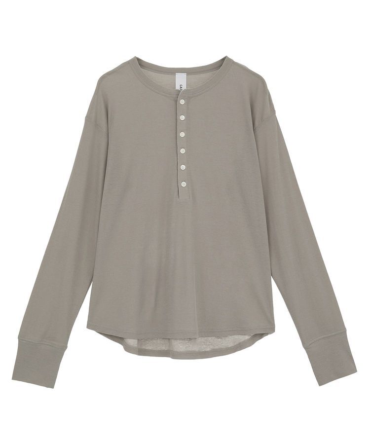 GARAGE OF GOOD CLOTHING「【日本製】シアーヘンリーネックプルオーバー」|Tシャツ・カットソー|