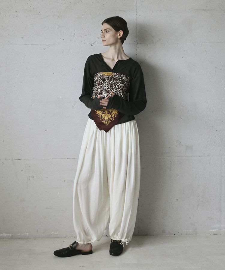 GARAGE OF GOOD CLOTHING「【日本製】シアーヘンリーネックプルオーバー」|Tシャツ・カットソー|