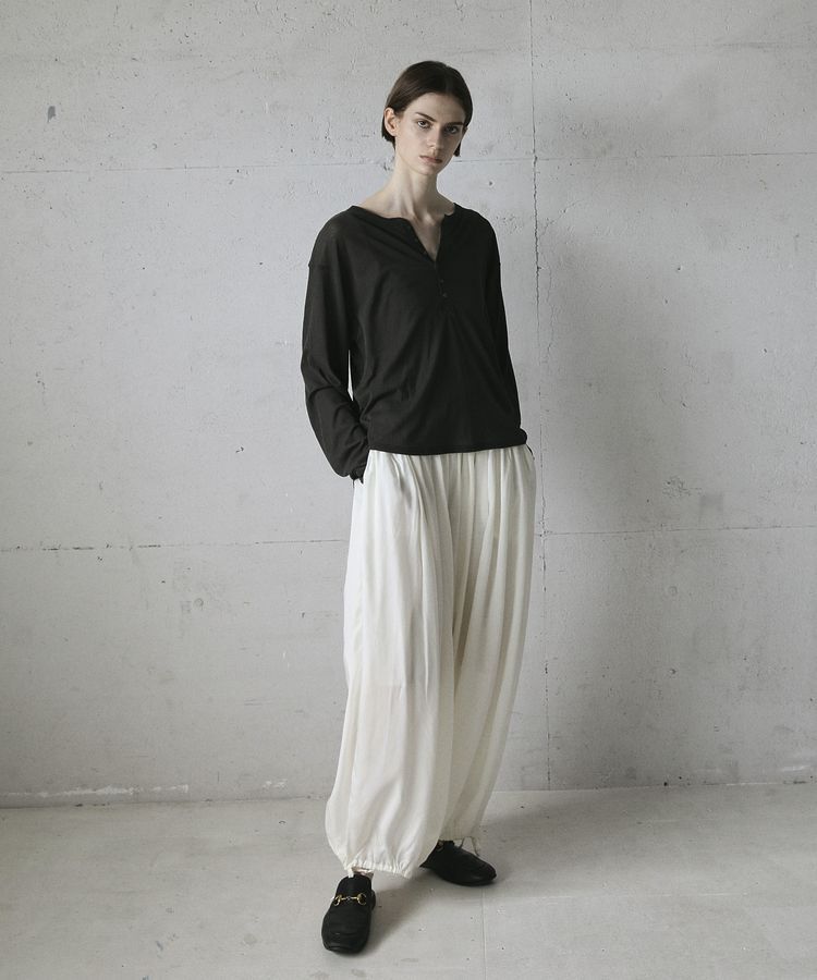 GARAGE OF GOOD CLOTHING「【日本製】シアーヘンリーネックプルオーバー」|Tシャツ・カットソー|