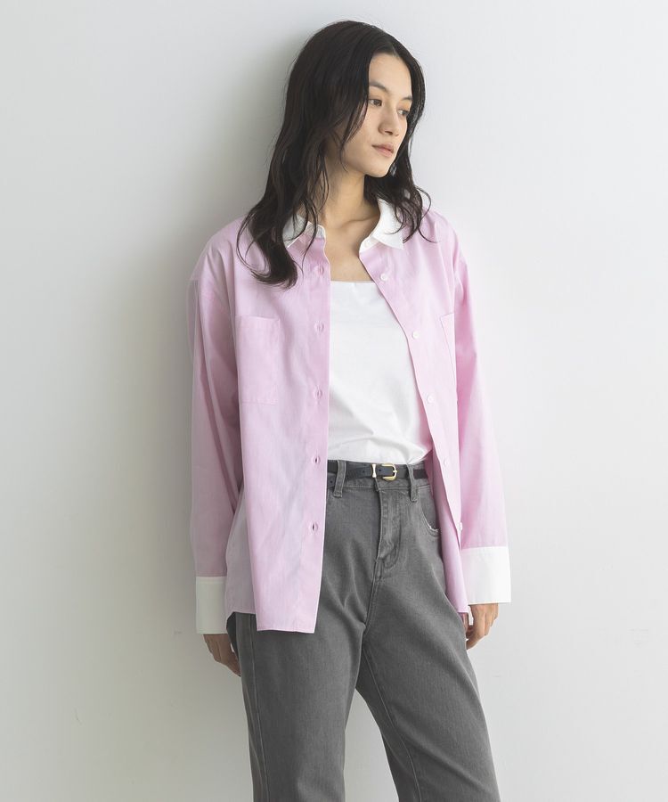 GARAGE OF GOOD CLOTHING「クレリックビッグシャツ」|シャツ・ブラウス|