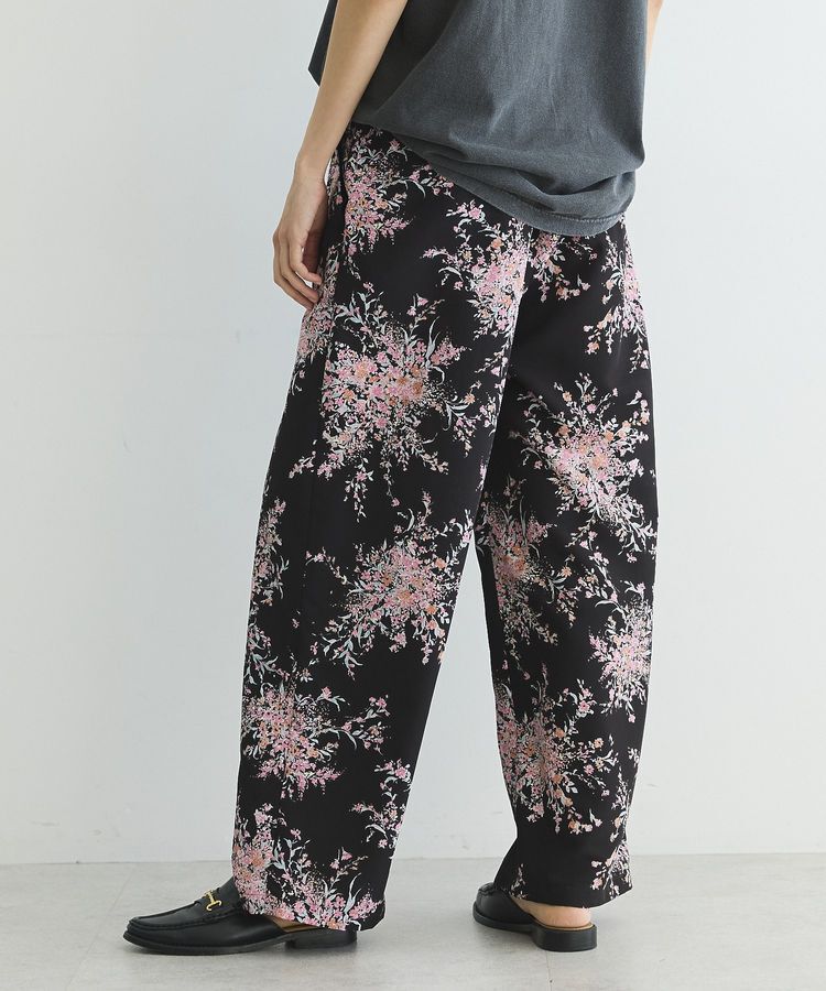 GARAGE OF GOOD CLOTHING「【日本製】ピーチファイユフラワープリントロングパンツ」|その他|