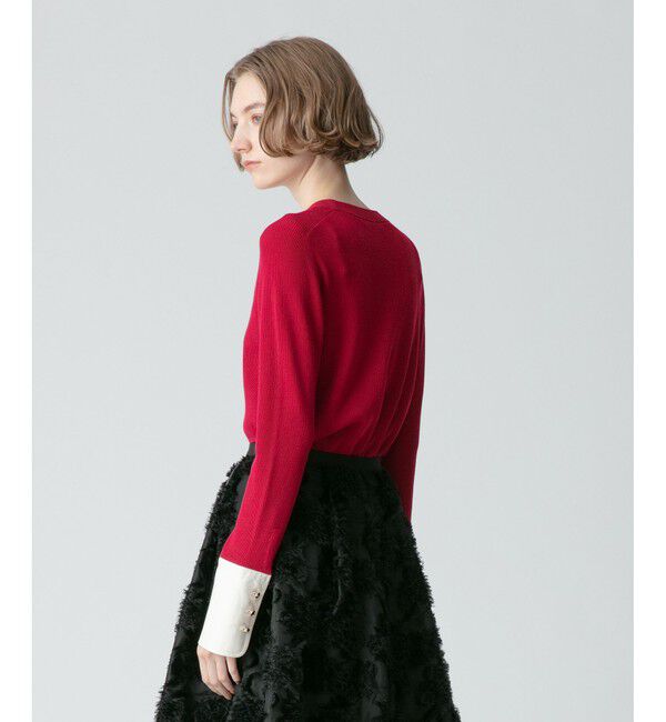 allureville「シャツカフスコンビプルオーバー」|その他|