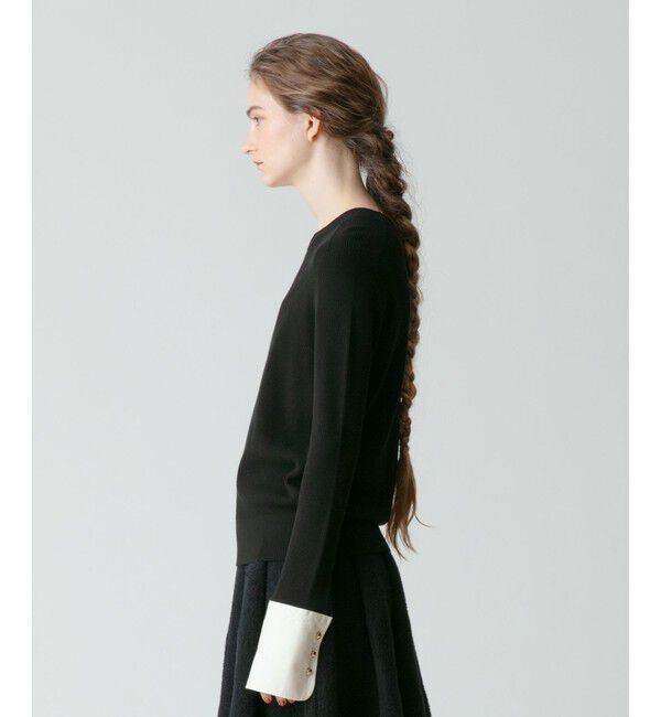 allureville「シャツカフスコンビプルオーバー」|その他|