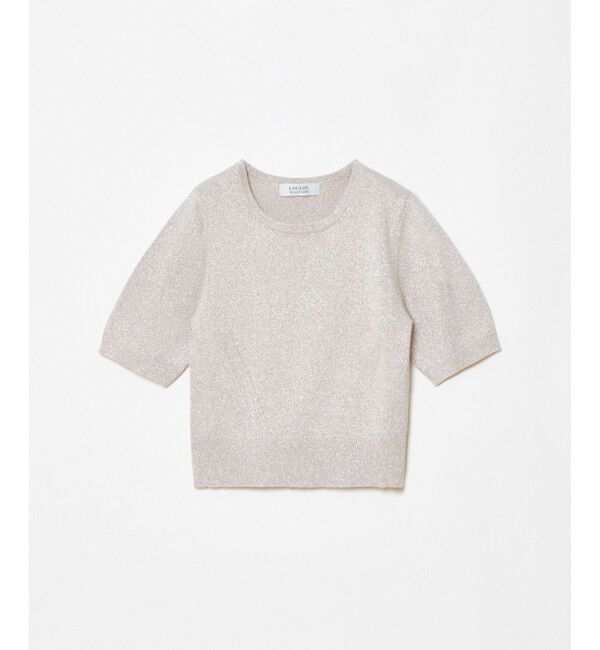 LOULOU WILLOUGHBY「【LOULOU WILLOUGHBY】ラメメランジェプルオーバー」|ニット・セーター|