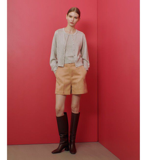 LOULOU WILLOUGHBY「【LOULOU WILLOUGHBY】ラメメランジェカーディガン」|カーディガン|