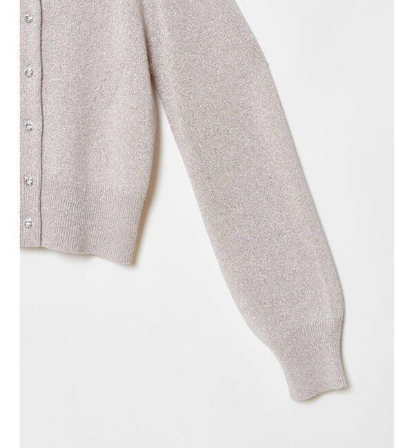 LOULOU WILLOUGHBY「【LOULOU WILLOUGHBY】ラメメランジェカーディガン」|カーディガン|