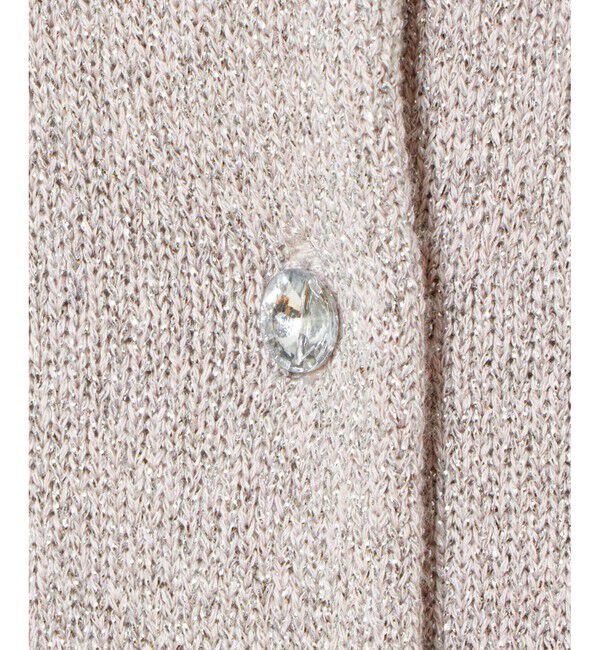 LOULOU WILLOUGHBY「【LOULOU WILLOUGHBY】ラメメランジェカーディガン」|カーディガン|