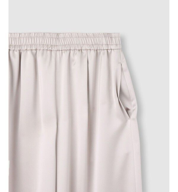 allureville「サテンイージーパンツ」|チノ|