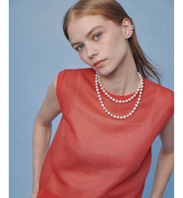 LOULOU WILLOUGHBY「【LOULOU WILLOUGHBY】シアージャガードプルオーバー」|ニット・セーター|