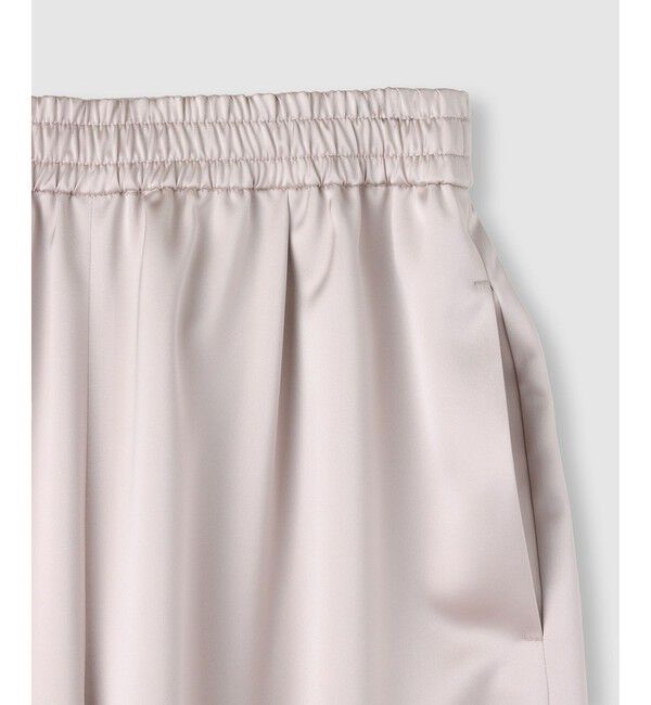 allureville「サテンイージーパンツ」|チノ|