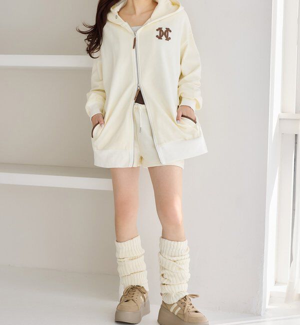  「【セットアップ可能】ロゴ配色パーカー」|プルオーバー|