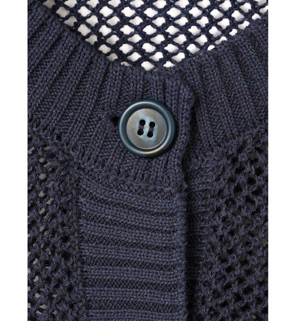 MARMARMAR「MARMARMAR メッシュカーディガン」|カーディガン|