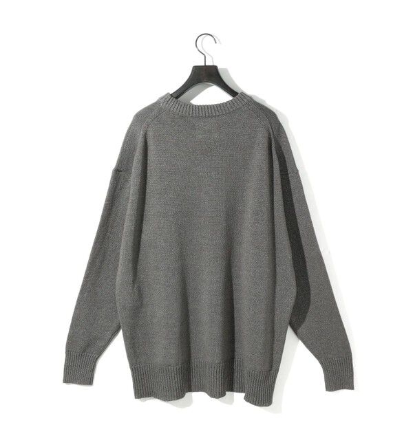 MIDIUMISOLID「MIDIUMISOLID 和紙ウールプルオーバー」|ニット・セーター|