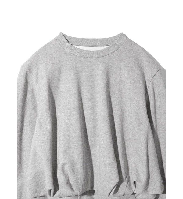 MIDIUMISOLID「MIDIUMISOLID for Ladies バルーンスウェットプルオーバー」|Tシャツ・カットソー|