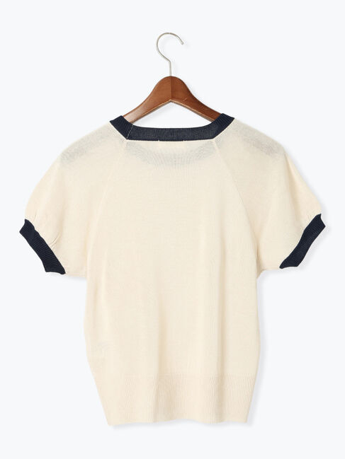 Te chichi TERRASSE「配色ラグランスリーブニット」|ニット・セーター|