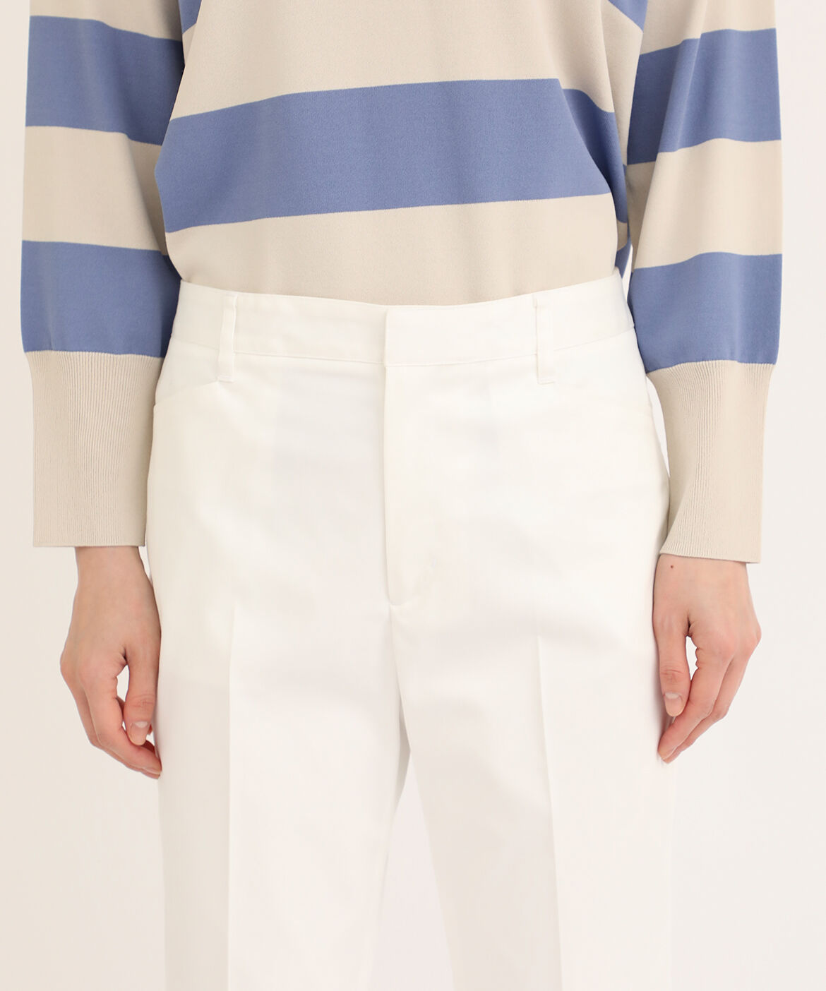 7-IDconcept.「コットンポリエステルストレッチベーシックパンツ」|その他|