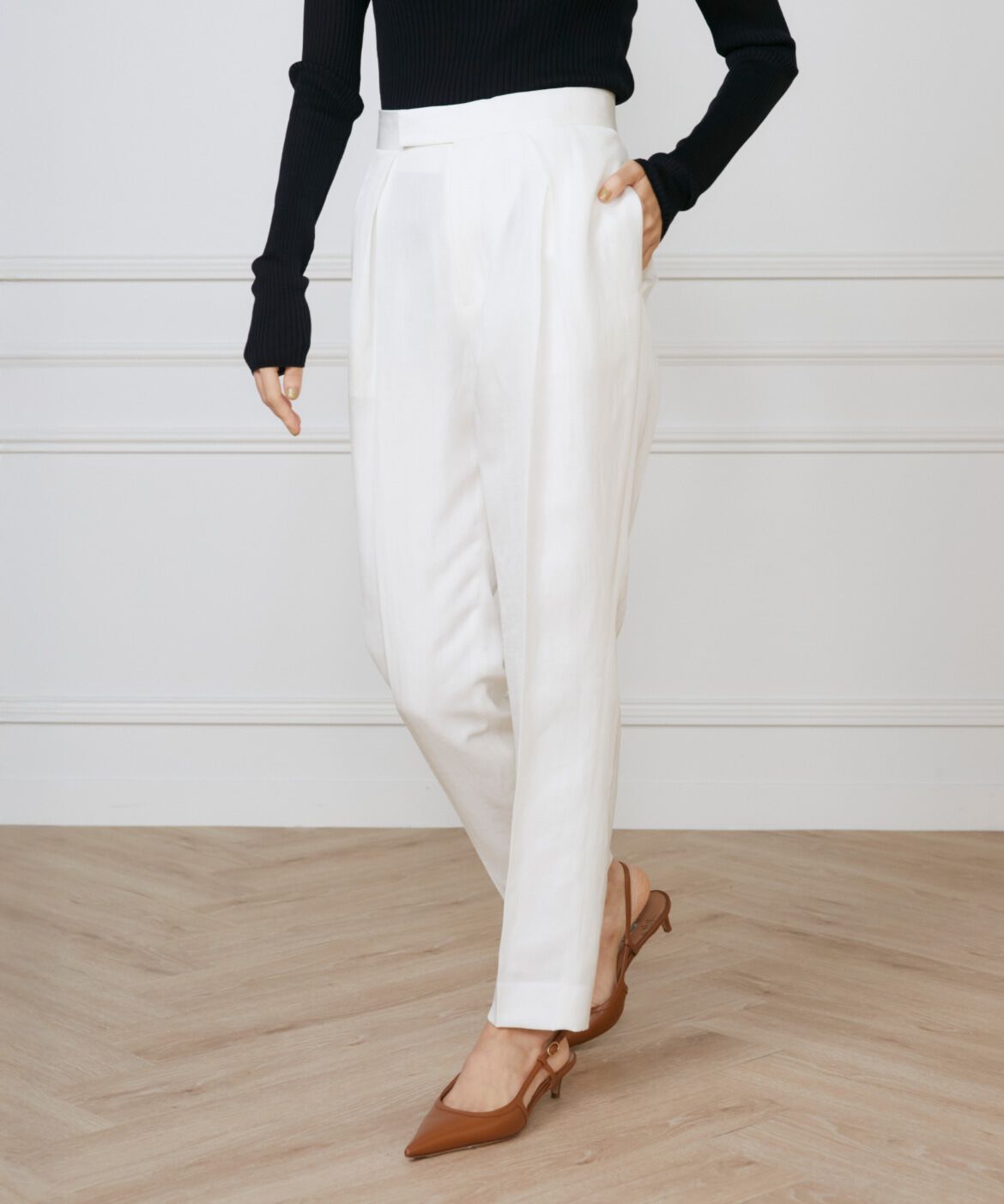 INED「フロントタックパンツ《la veille by SUPERIOR CLOSET》」|その他|